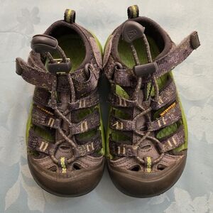 Kids' Green and Gray KEEN Sandals